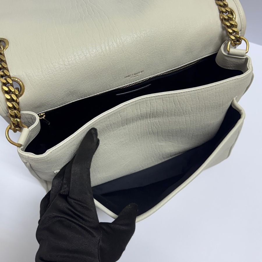(2026/6/28專櫃抱出) YSL NIKI Large大號小羊皮 專櫃124,700-10