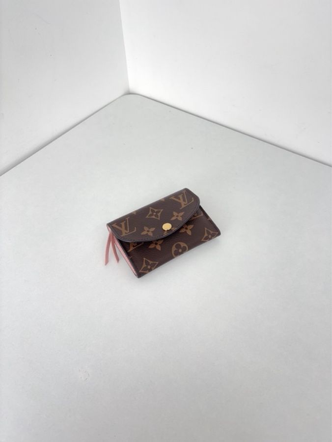 👜LV 路易威登|老花錢包卡包 粉色內裡|97新芯片款-8