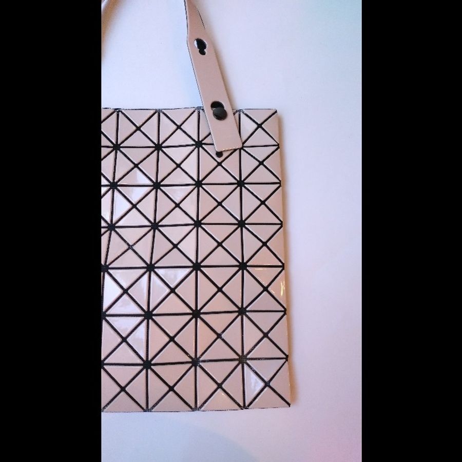 Issey BAOBAO 淺粉色 小號購物包 7×7-4