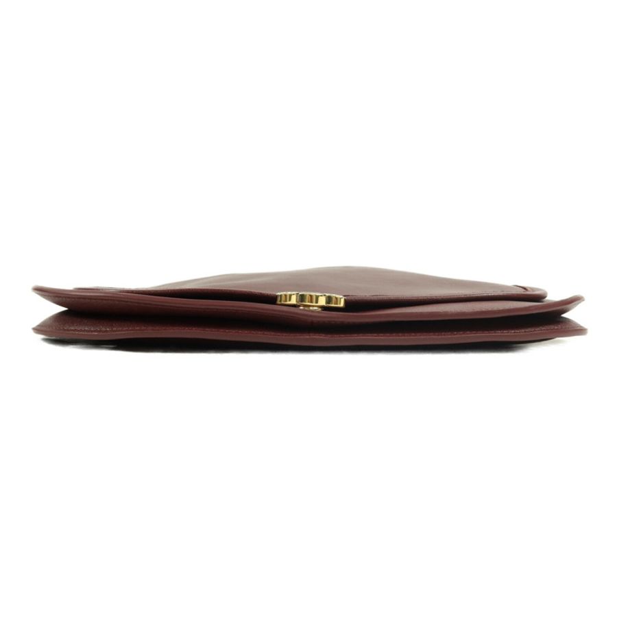 CELINE 羊皮皮革Soft Triomphe Besace肩背袋-3