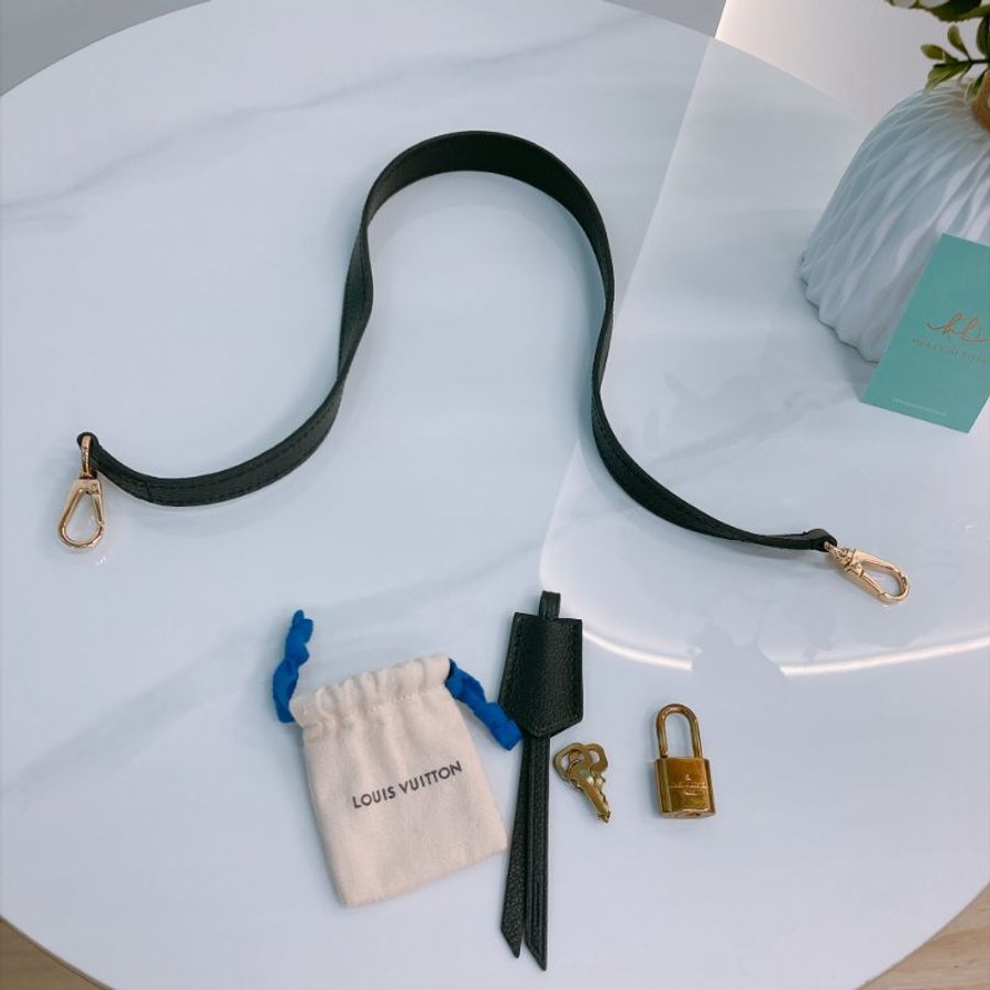 MS0809 Louis Vuitton 路易威登經典暗花紋兩用包包 Montaigne BB Bag Monogram Empreinte x Black-20