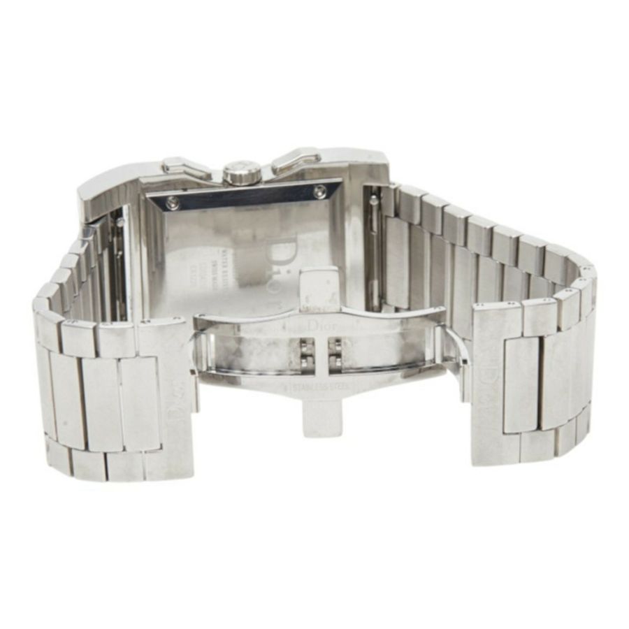 Dior Chris 47腕錶 CD034310 石英銀色錶盤不鏽鋼男士腕錶-2