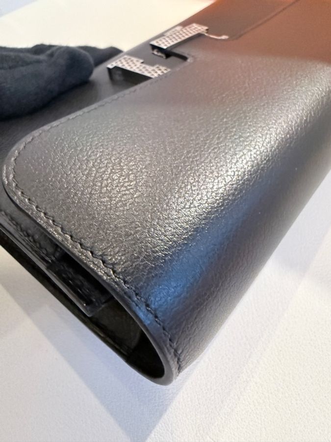 Hermes✨Constance to go 蜥蜴釦 台灣購澳洲 黑色 W刻-16