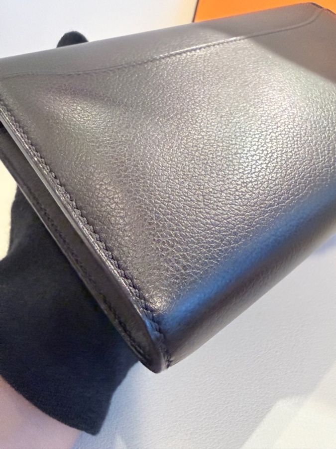 Hermes✨Constance to go 蜥蜴釦 台灣購澳洲 黑色 W刻-19