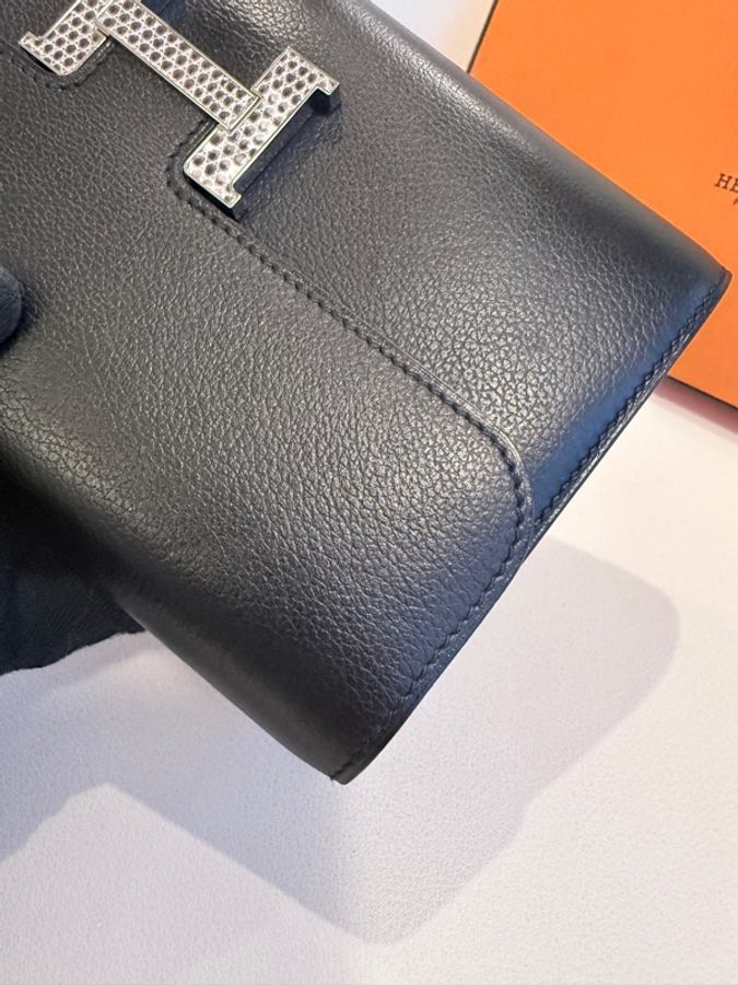 Hermes✨Constance to go 蜥蜴釦 台灣購澳洲 黑色 W刻-28