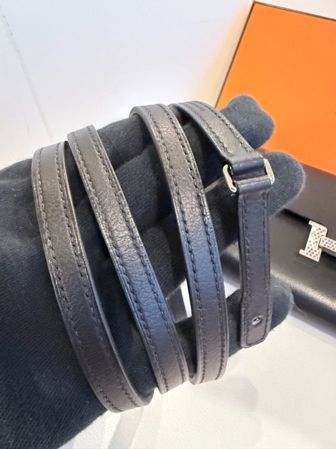 Hermes✨Constance to go 蜥蜴釦 台灣購澳洲 黑色 W刻-50
