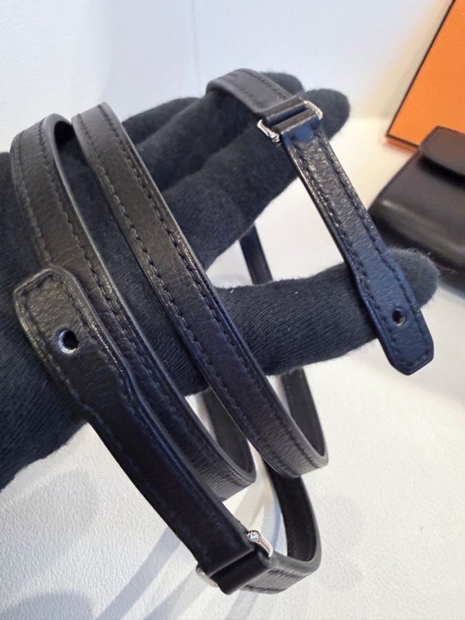 Hermes✨Constance to go 蜥蜴釦 台灣購澳洲 黑色 W刻-51
