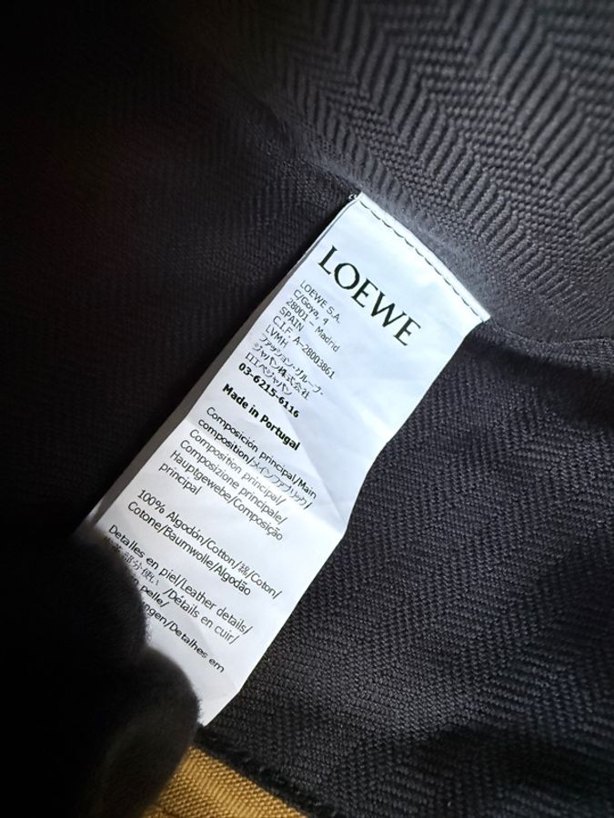LOEWE✨皮標漁夫帽 #58-10