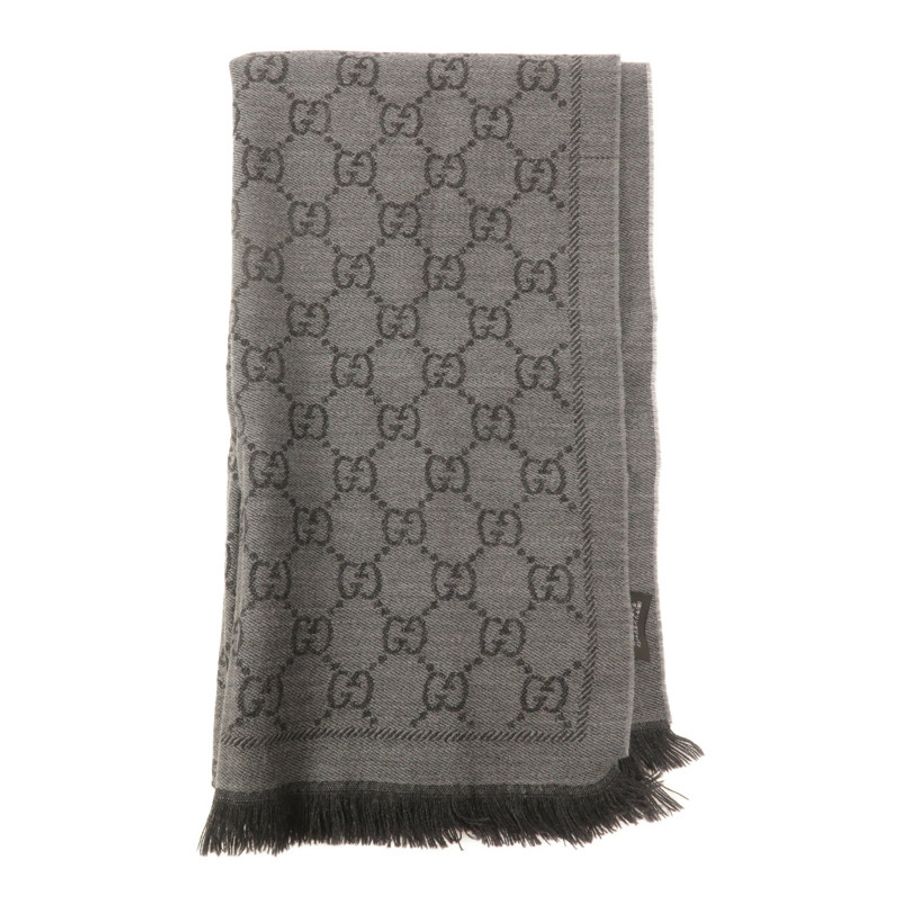 GUCCI 羊毛Scarf 48X180cm圍巾-2