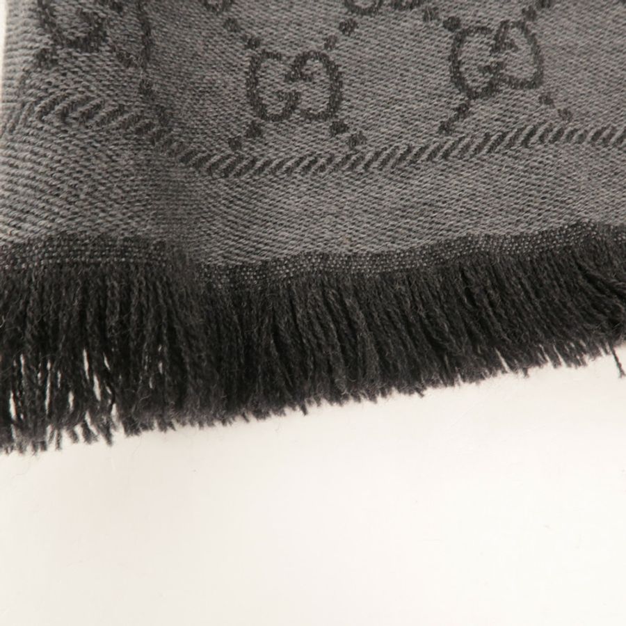 GUCCI 羊毛Scarf 48X180cm圍巾-5