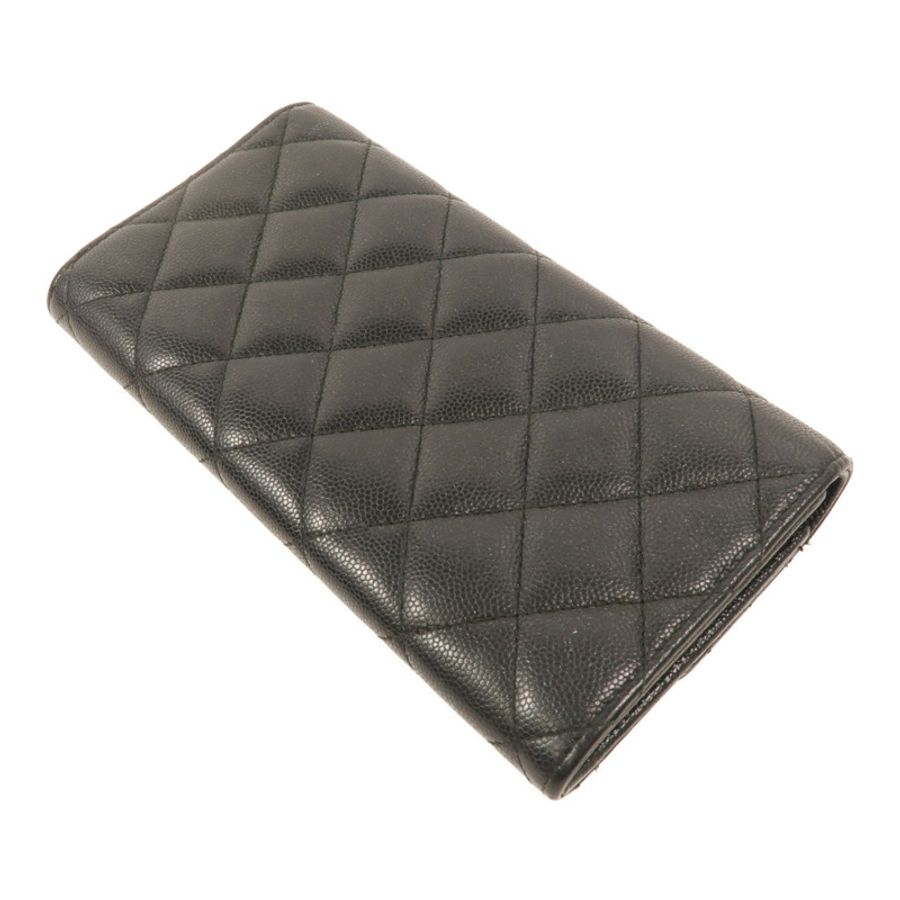 CHANEL 牛皮皮革Classic Long Wallet長錢包-5
