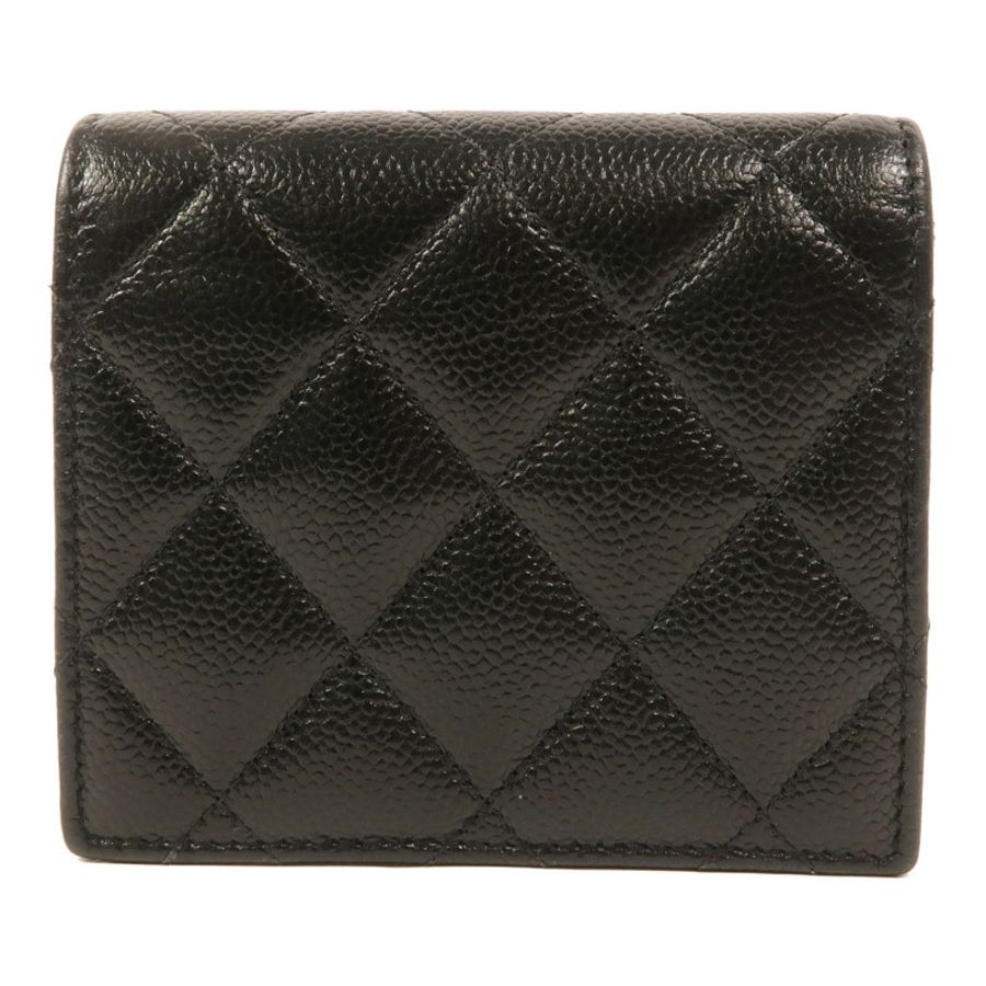 CHANEL 牛皮皮革Bifold Wallet錢包-1