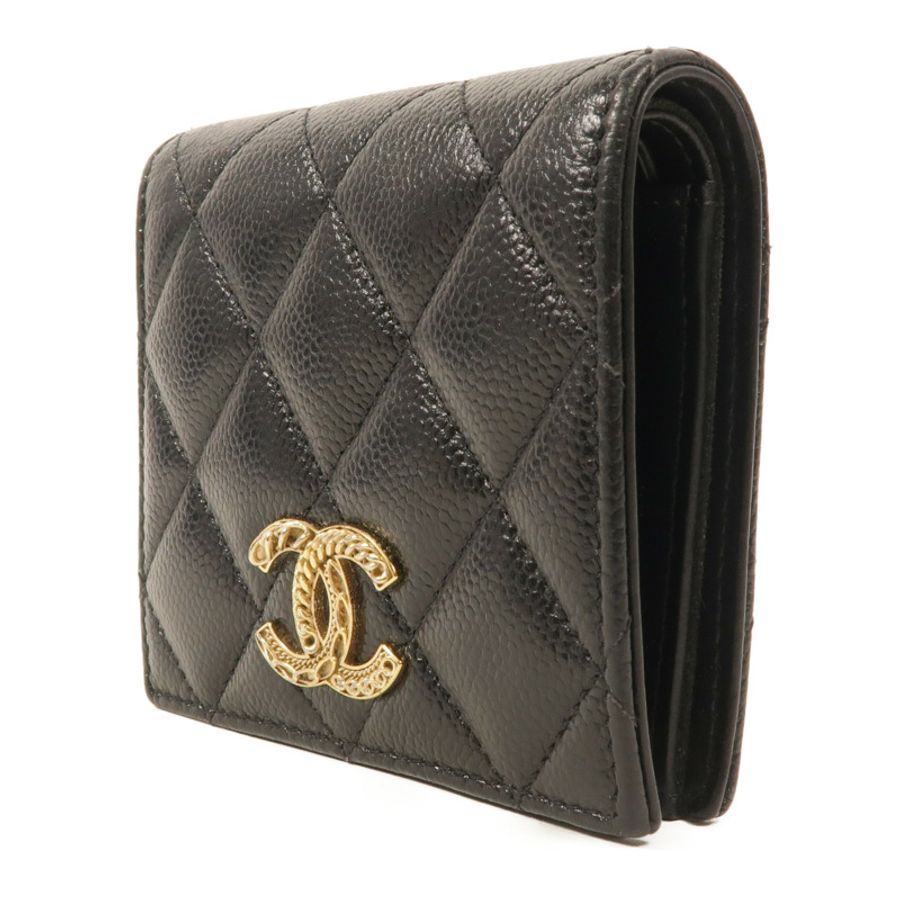 CHANEL 牛皮皮革Bifold Wallet錢包-2