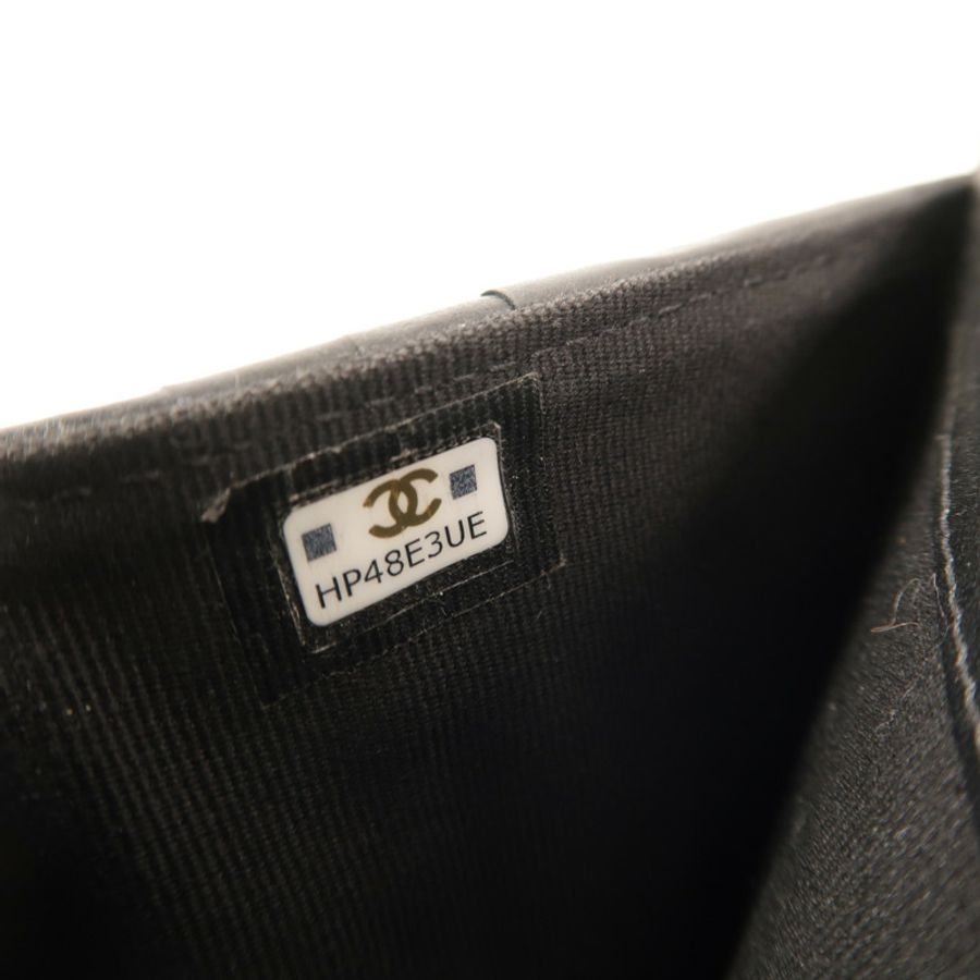 CHANEL 牛皮皮革Bifold Wallet錢包-7