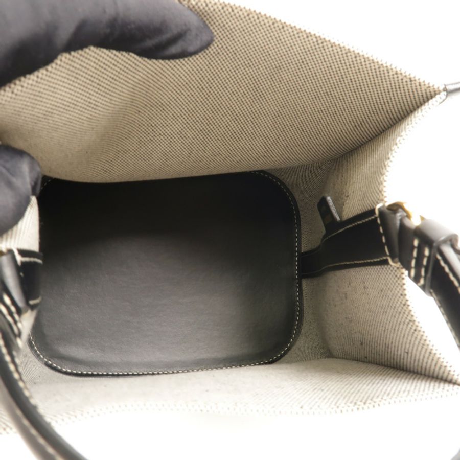 BURBERRY 帆布Small Peggy Bucket Bag手挽肩背兩用袋-4