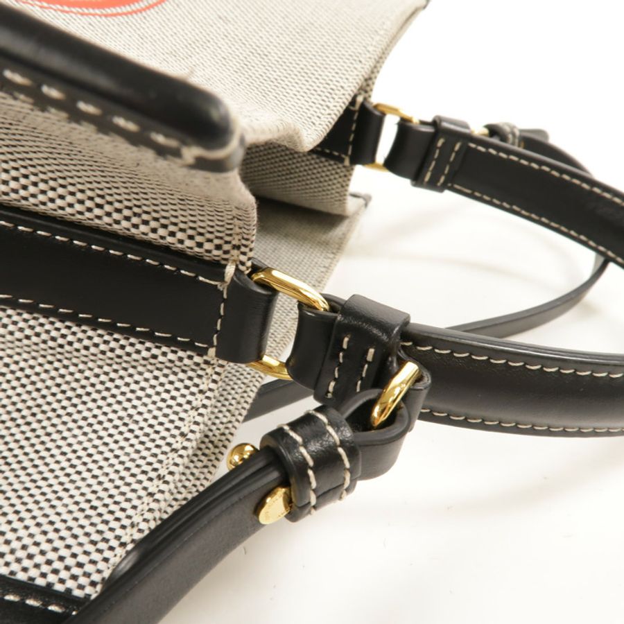 BURBERRY 帆布Small Peggy Bucket Bag手挽肩背兩用袋-7