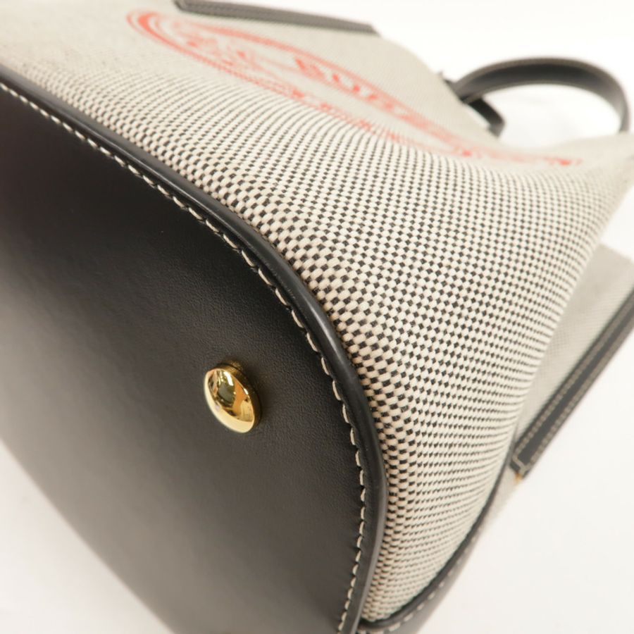 BURBERRY 帆布Small Peggy Bucket Bag手挽肩背兩用袋-10