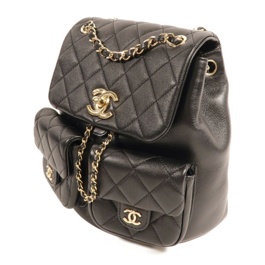 CHANEL 牛皮皮革Small Duma Backpack背包-2