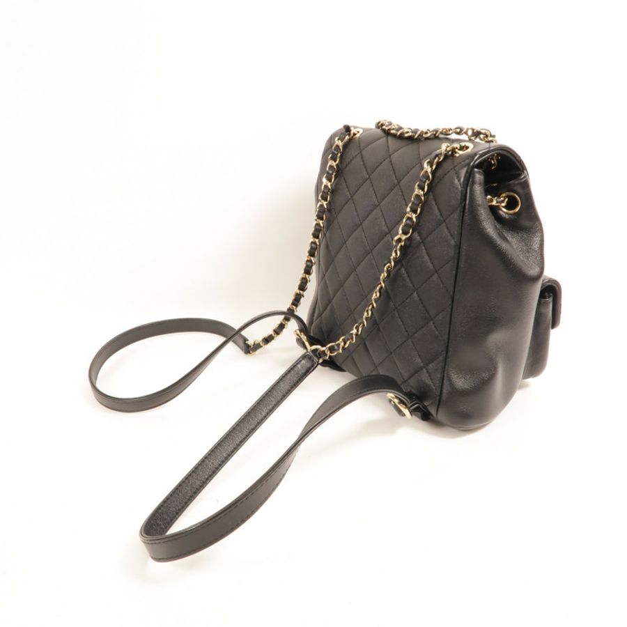CHANEL 牛皮皮革Small Duma Backpack背包-5