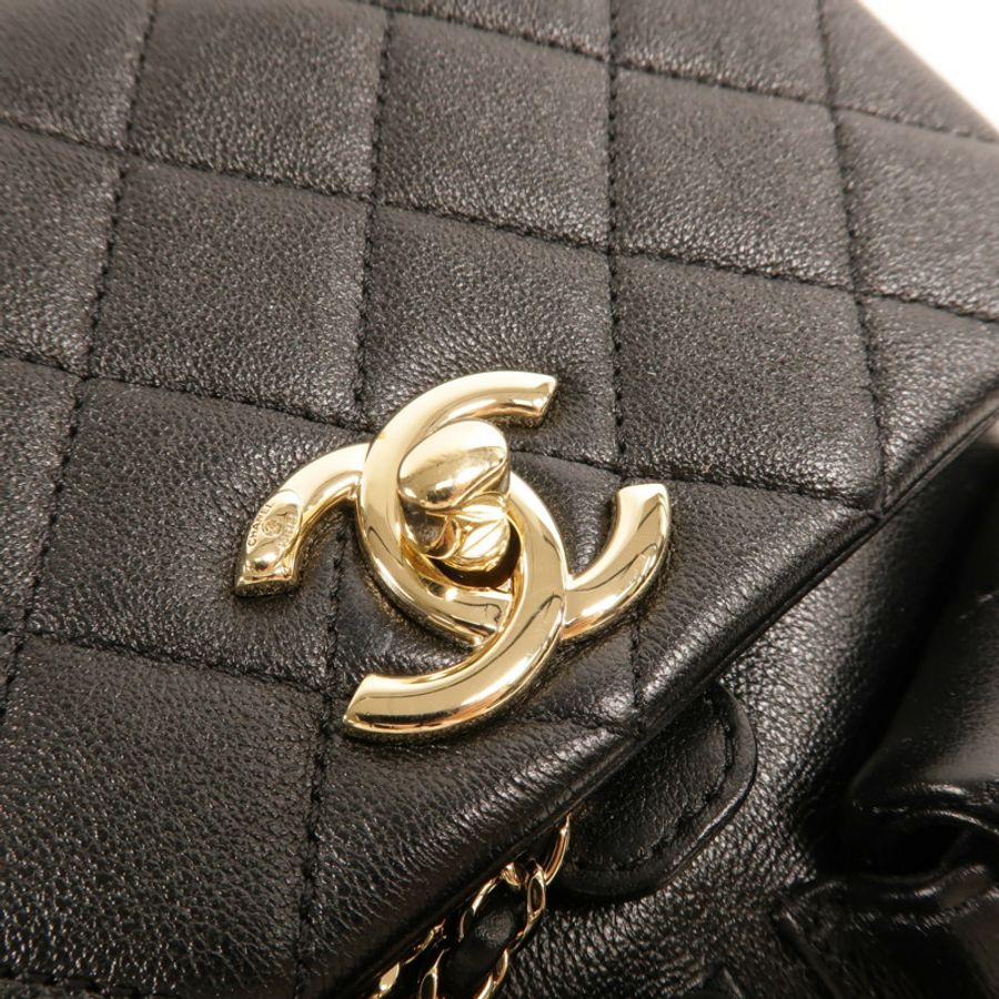 CHANEL 牛皮皮革Small Duma Backpack背包-7