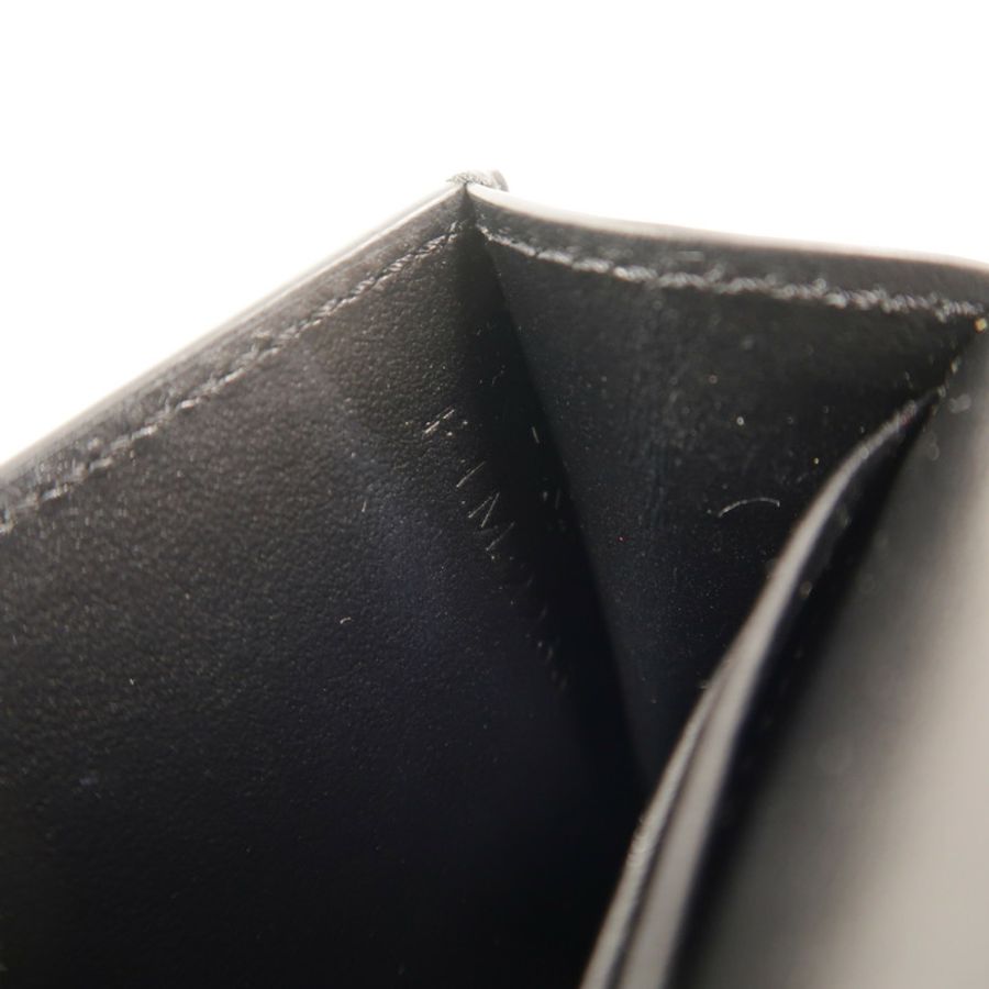 CELINE 牛皮皮革Card Holder With Flap Triomphe卡片套-7
