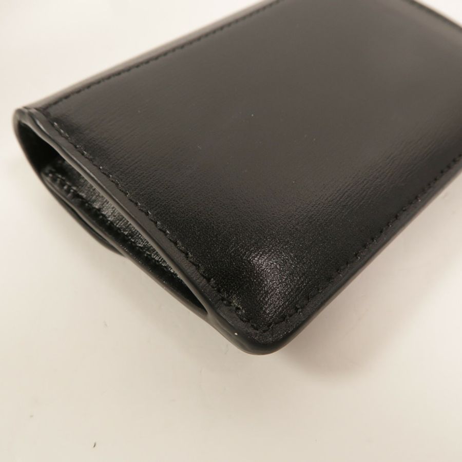 CELINE 牛皮皮革Card Holder With Flap Triomphe卡片套-13