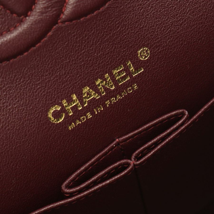 香奈兒 (CHANEL) Matelasse W 翻蓋鏈條單背包 A01113 黑色皮革 二手 金色五金-3