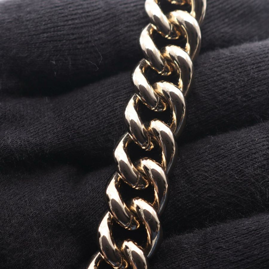 GUCCI GG Marmont 絎縫小號鏈條單肩手提包 443497 牛仔皮革-5
