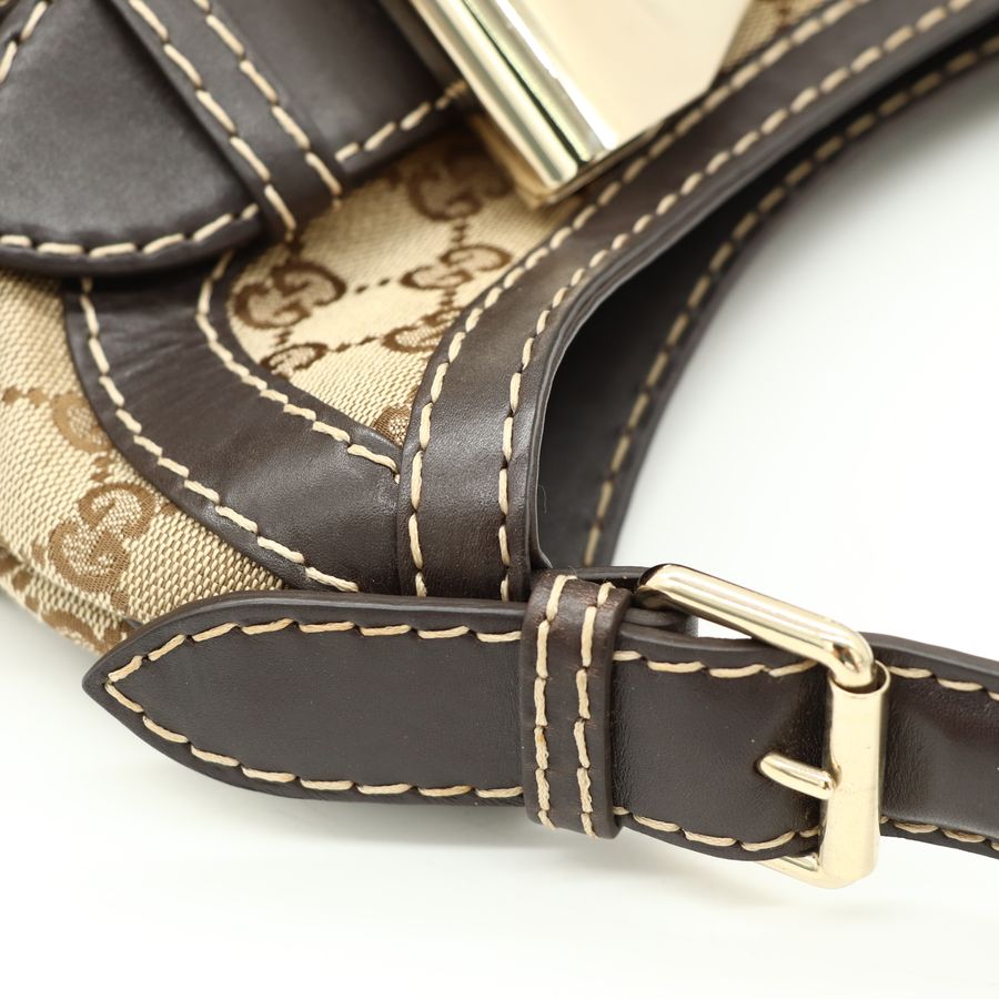 Gucci GG Canvas Queen Hobo包 手提包 肩背包-14