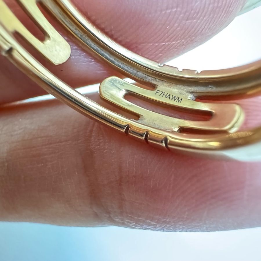 BVLGARI 寶格麗 經典設計精緻工藝 18K金戒指 玫瑰金 59碼-6