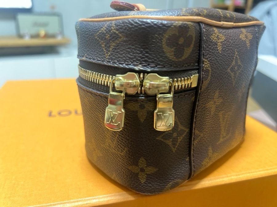 LV Nice Nano 化妝包 晶片款-6