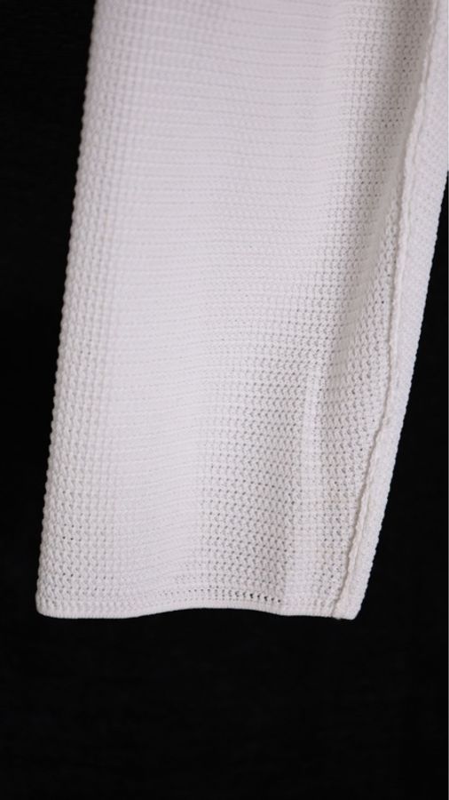 Hermes SS26春夏白色梯子游戏图案船领长袖针织衫-20