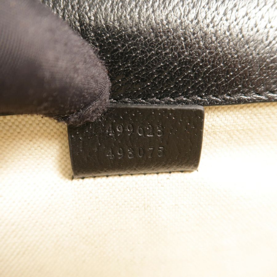 GUCCI 牛仔布Dionysus Medium鏈帶肩背袋-6