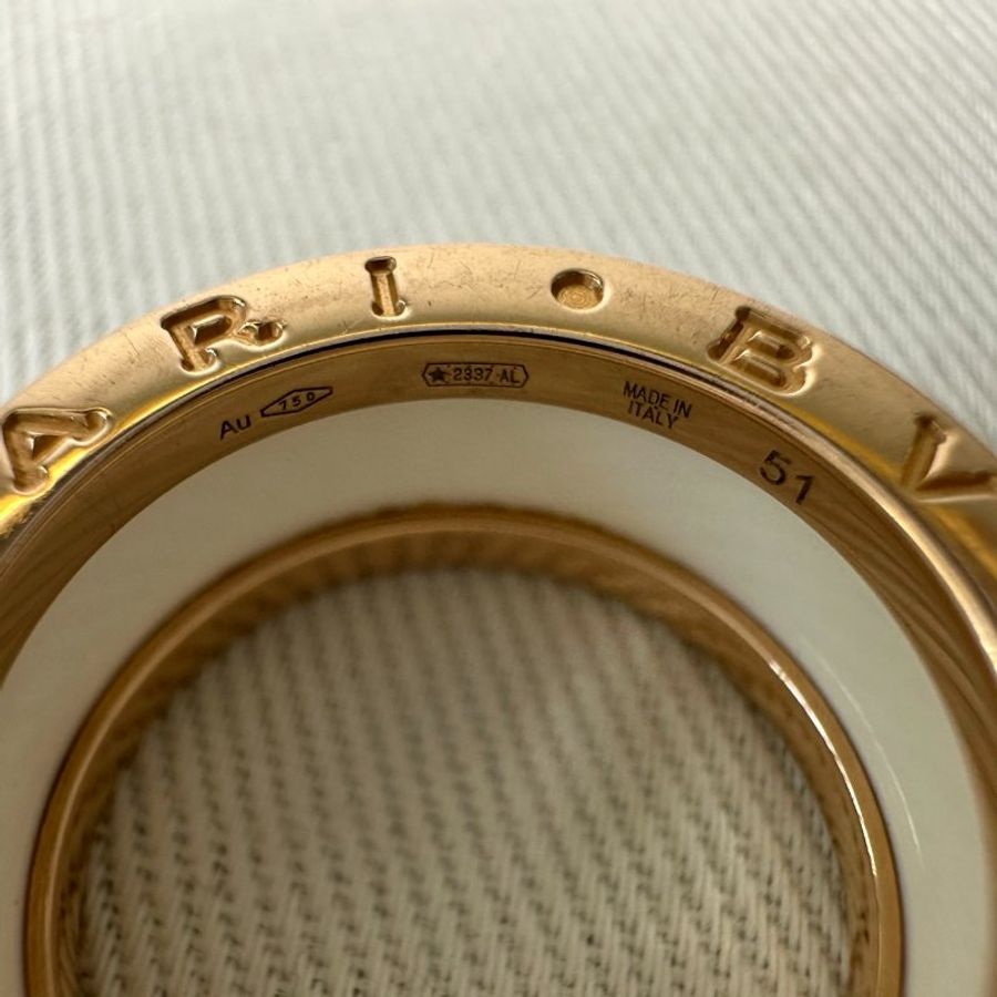 BVLGARI 寶格麗 B.ZERO1彈簧戒指-6
