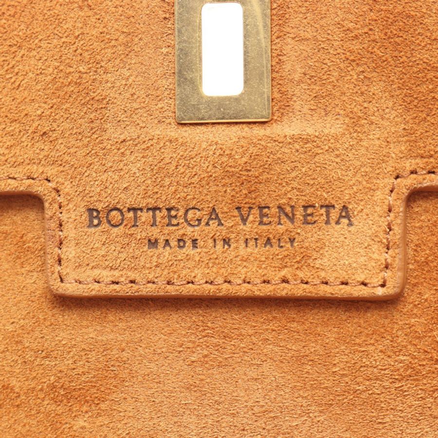 BOTTEGA VENETA The Angle Palmellato 鏈單肩包 410721 白色皮革 二手-3
