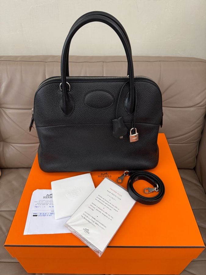 Hermes Bolide31黑銀-10
