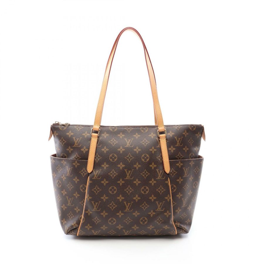 路易威登 Totally MM 手提單肩包 M41015 Monogram 帆布皮革二手-0