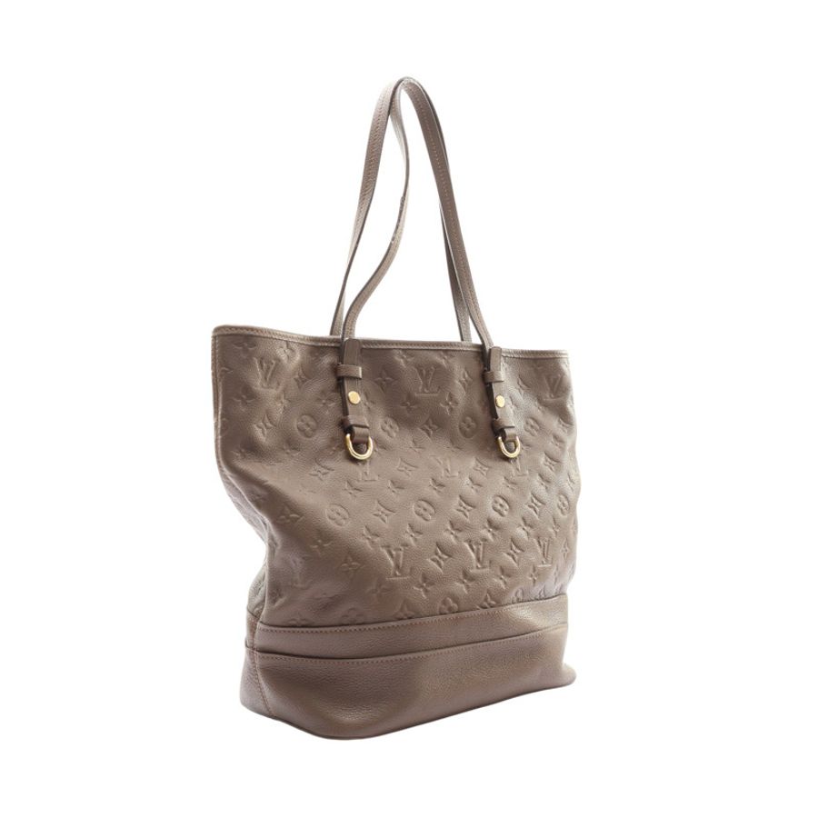 LOUIS VUITTON 路易威登 Citadine PM 肩背包 棕色 原花壓紋牛皮 M40516-1