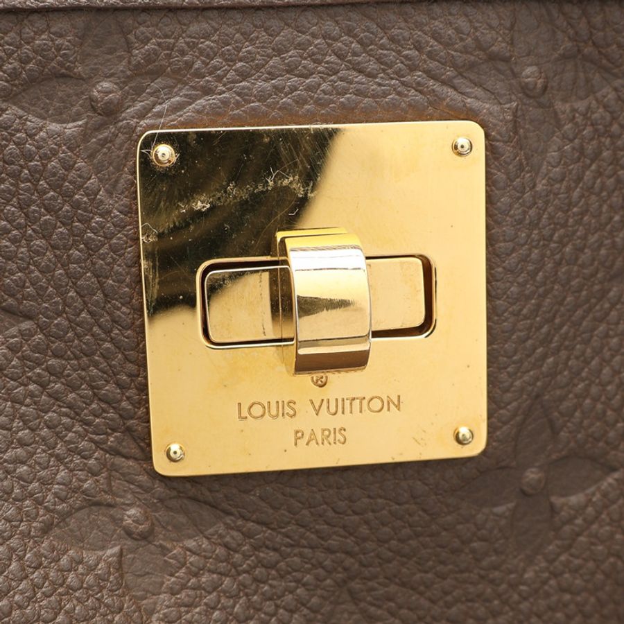 LOUIS VUITTON 路易威登 Citadine PM 肩背包 棕色 原花壓紋牛皮 M40516-5