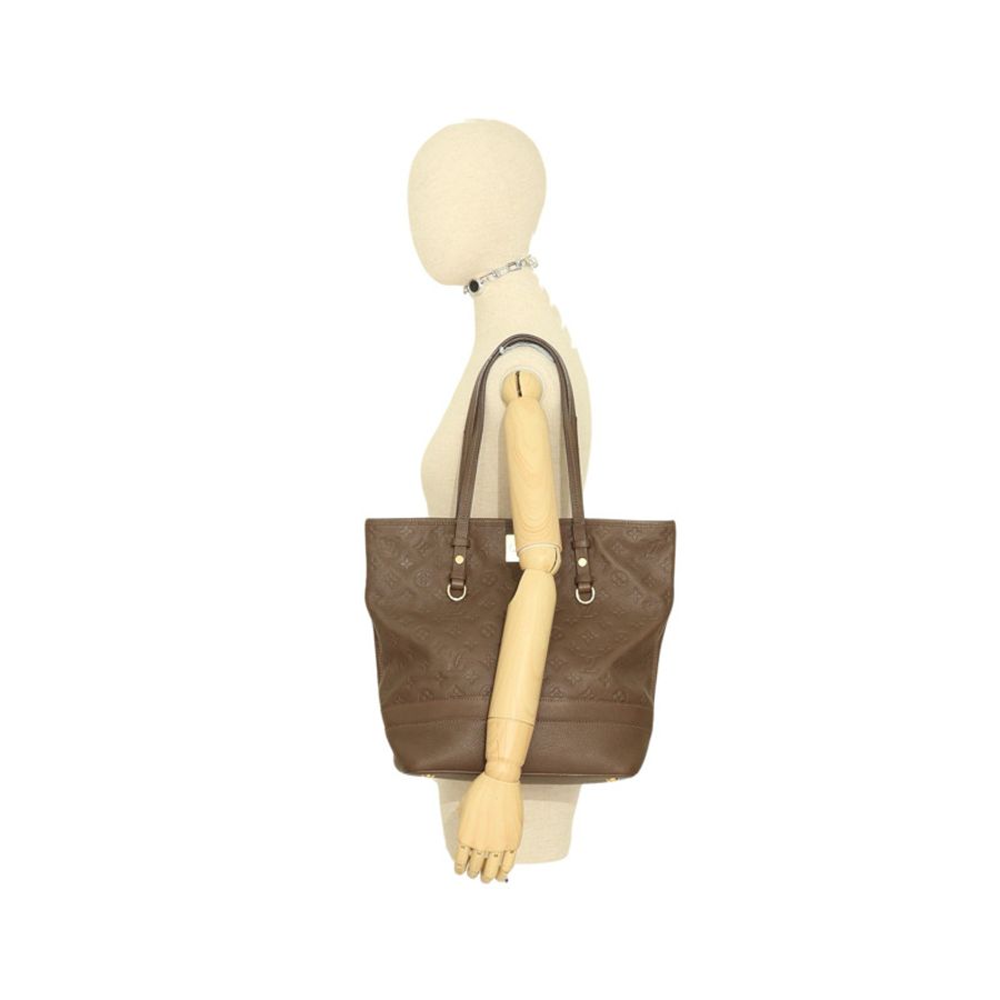 LOUIS VUITTON 路易威登 Citadine PM 肩背包 棕色 原花壓紋牛皮 M40516-6