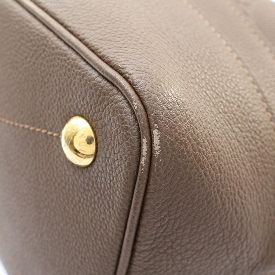 LOUIS VUITTON 路易威登 Citadine PM 肩背包 棕色 原花壓紋牛皮 M40516-7