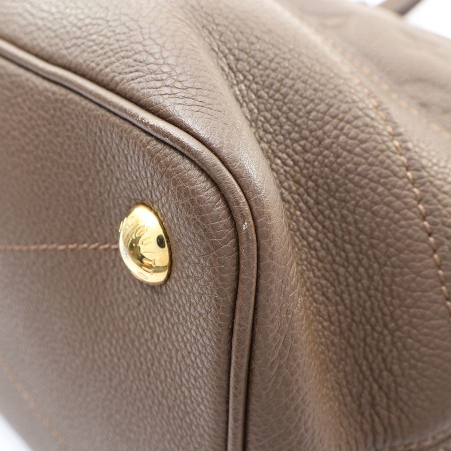 LOUIS VUITTON 路易威登 Citadine PM 肩背包 棕色 原花壓紋牛皮 M40516-9