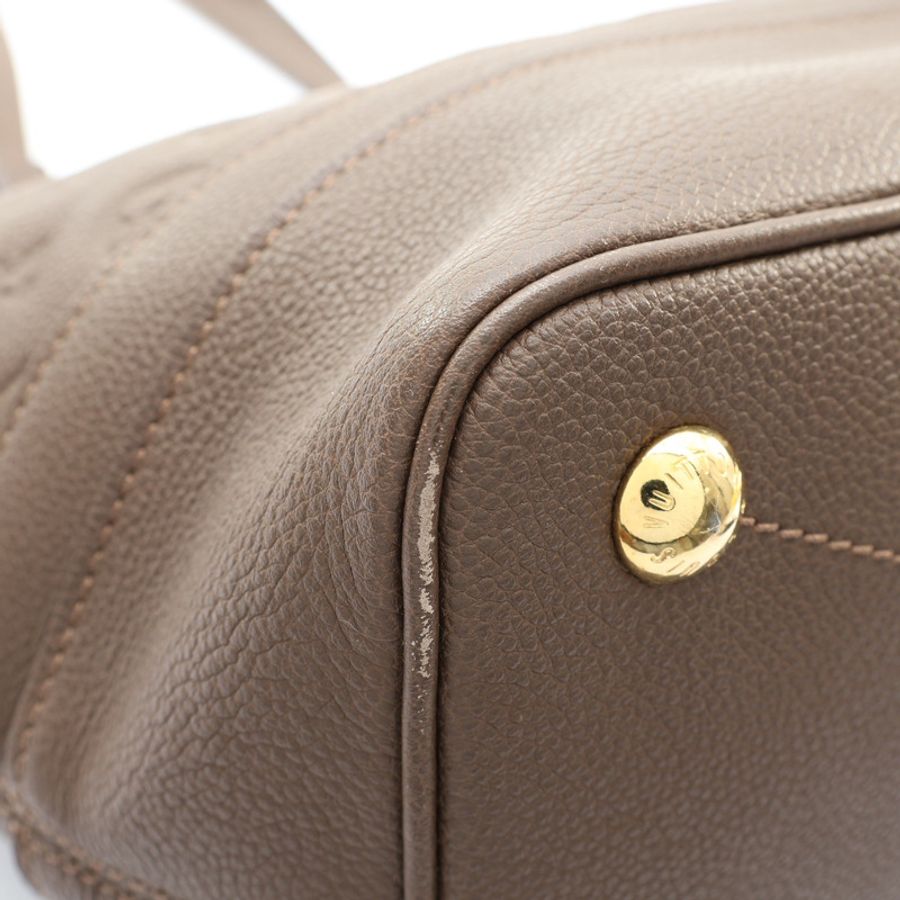 LOUIS VUITTON 路易威登 Citadine PM 肩背包 棕色 原花壓紋牛皮 M40516-10