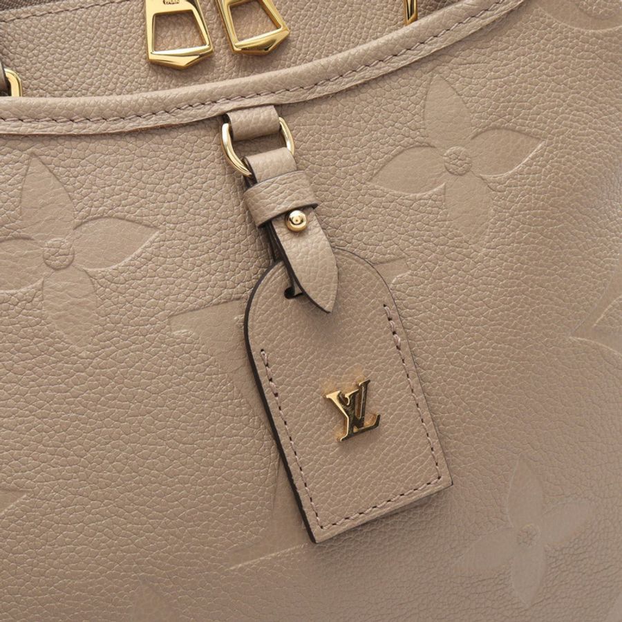 路易威登 Trianon 中型單肩斜背包手提包 M46504 皮革 Tourterelle-5