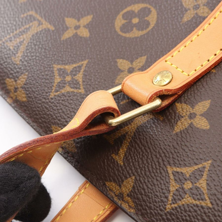 路易威登 Babylon 單肩手提包 M51102 Monogram 皮革棕色二手女士-9