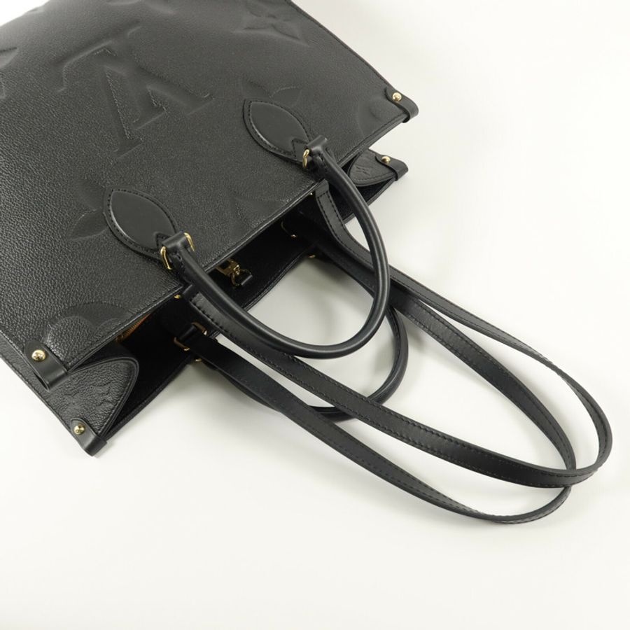 LOUIS VUITTON Monogram Empreinte On The Go MM手挽肩背兩用袋-9
