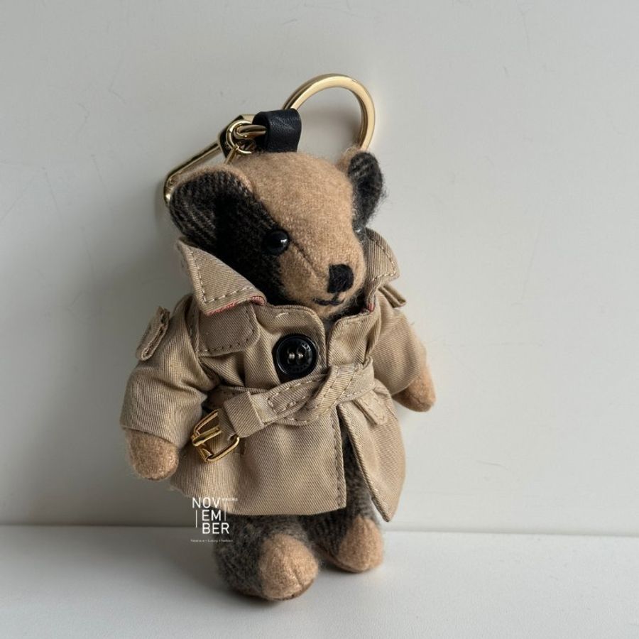 99新🆕 Burberry 博柏利 風衣小熊吊飾-3