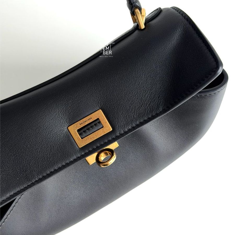 閒置新🫰🏻 Balenciaga 巴黎世家 Rodeo 黑色金釦 XS號-3