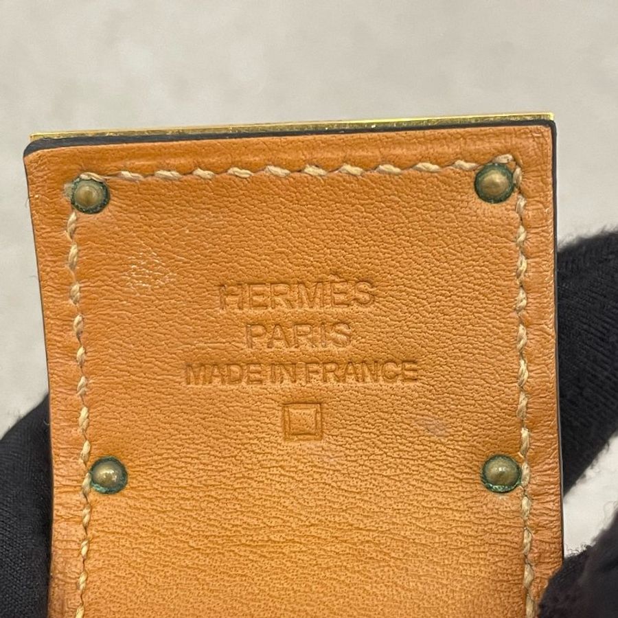 Hermès Kelly Dog Alligator Bracelet Burgundy Purple-2