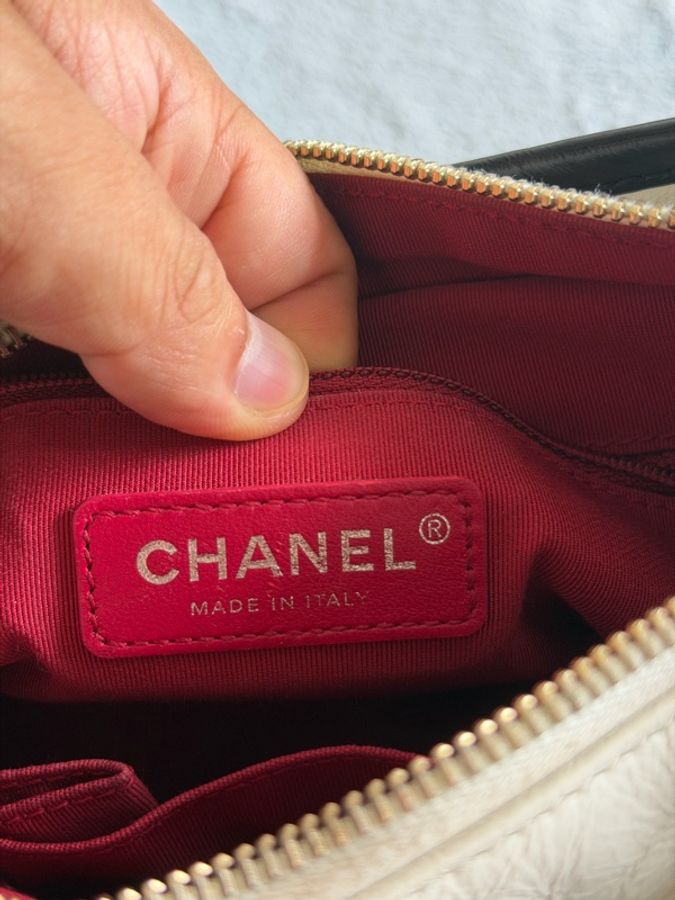 Chanel 流浪包黑白熊貓色(小號)-8